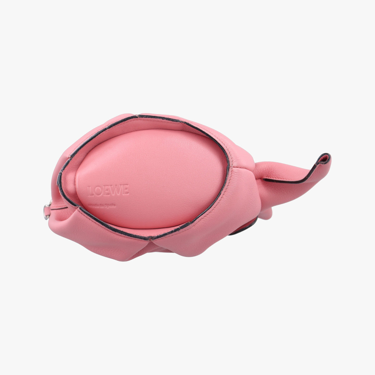 Elephant Pouch Pink Leather 061611エレファント ピンク レザー 061611
