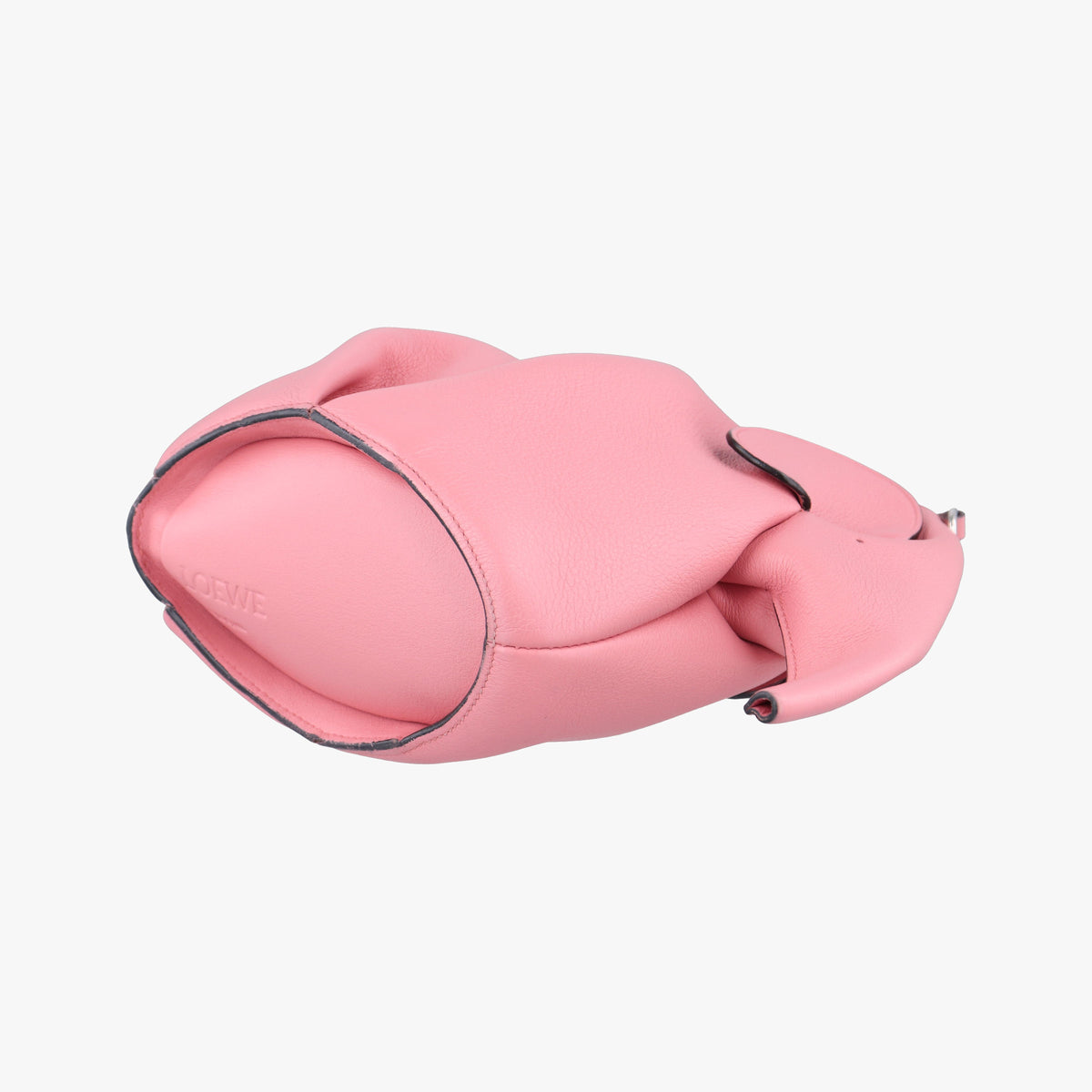 Elephant Pouch Pink Leather 061611エレファント ピンク レザー 061611