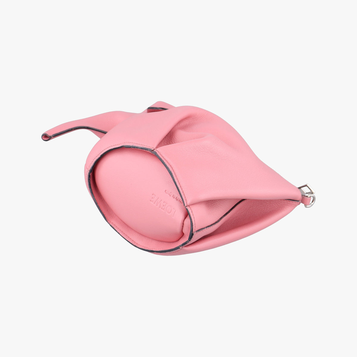 Elephant Pouch Pink Leather 061611エレファント ピンク レザー 061611