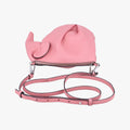 Elephant Pouch Pink Leather 061611エレファント ピンク レザー 061611