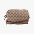 Bree Microguccissima Beige x Brown canvas×leather 449413 H033604107ブリー マイクログッチシマ ベージュ x ブラウン キャンバス×レザー 449413 H033604107