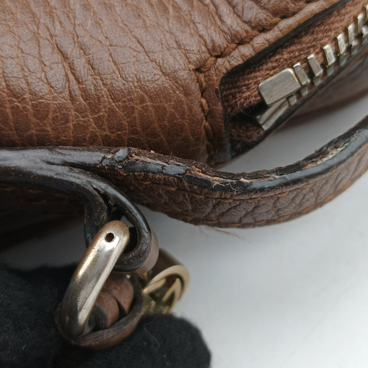 Bree Microguccissima Beige x Brown canvas×leather 449413 H033604107ブリー マイクログッチシマ ベージュ x ブラウン キャンバス×レザー 449413 H033604107