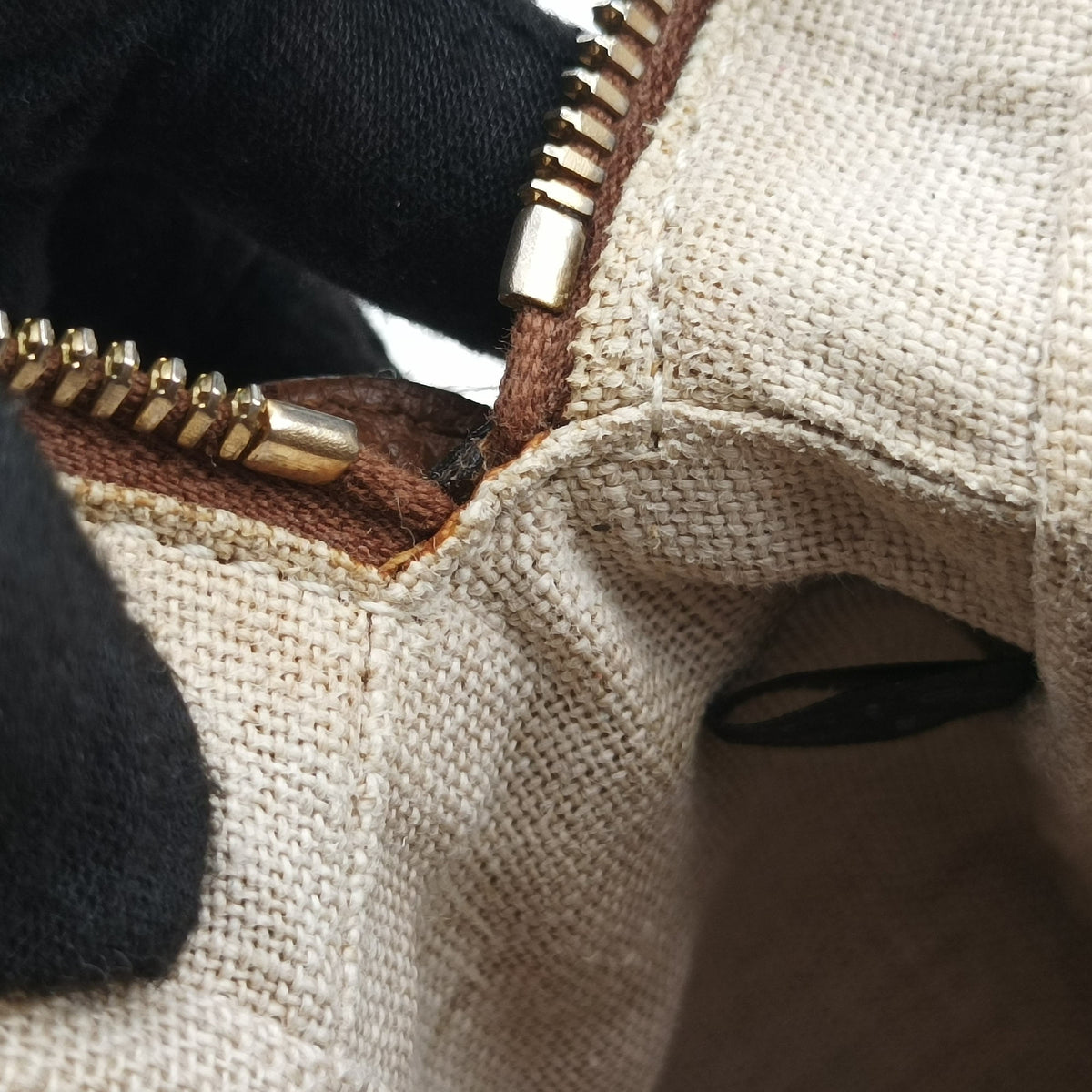 Bree Microguccissima Beige x Brown canvas×leather 449413 H033604107ブリー マイクログッチシマ ベージュ x ブラウン キャンバス×レザー 449413 H033604107
