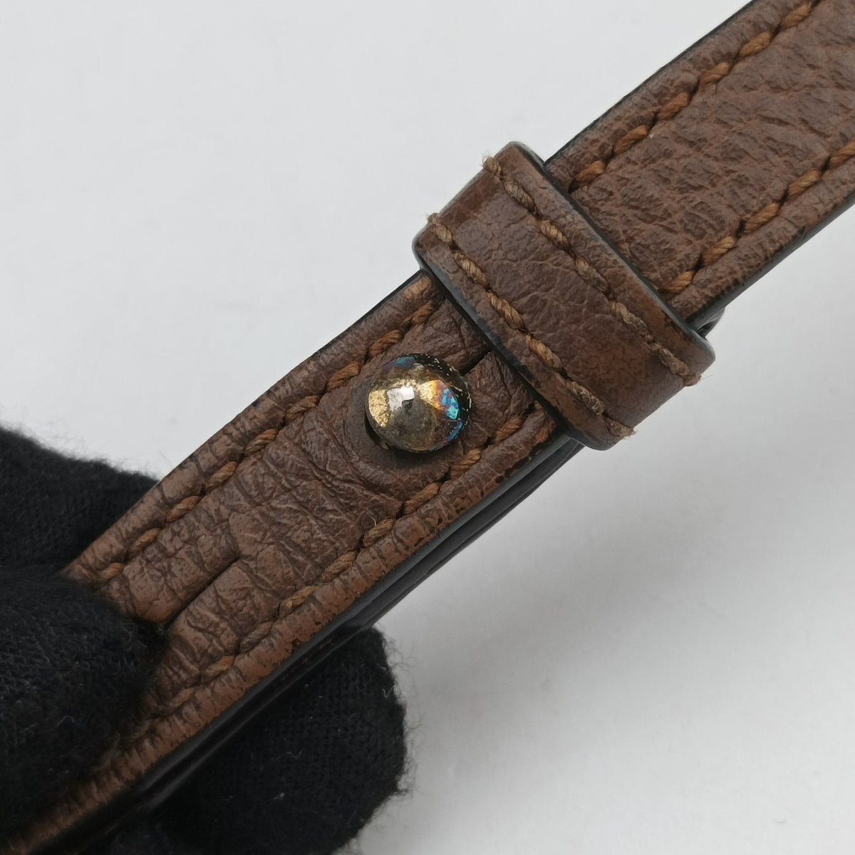 Bree Microguccissima Beige x Brown canvas×leather 449413 H033604107ブリー マイクログッチシマ ベージュ x ブラウン キャンバス×レザー 449413 H033604107