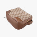Bree Microguccissima Beige x Brown canvas×leather 449413 H033604107ブリー マイクログッチシマ ベージュ x ブラウン キャンバス×レザー 449413 H033604107