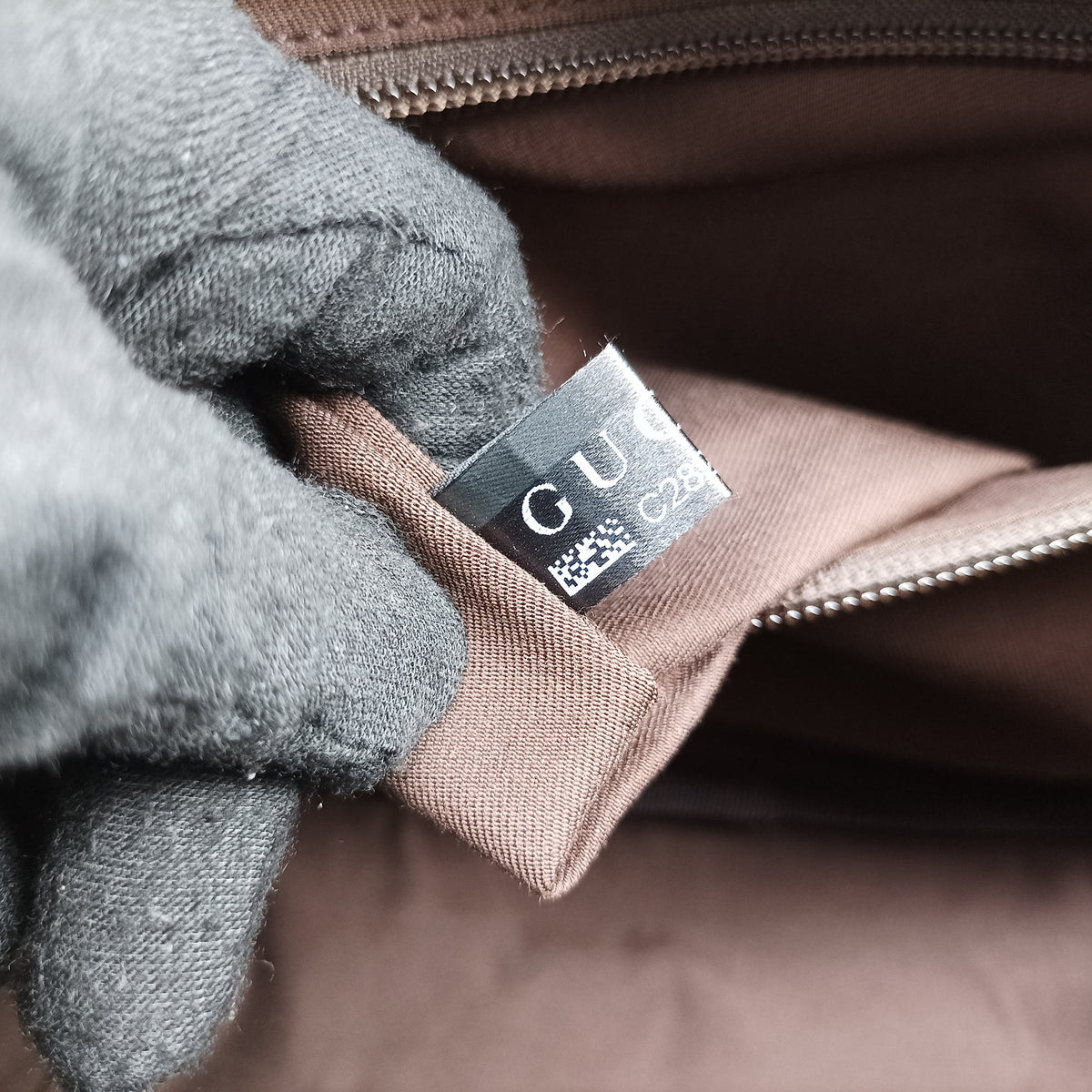 GG Plus GG Supreme Beige × Brown PVC coated canvas×Leather 114531 C2825090GGプラス GGスプリーム ベージュ×ブラウン PVCコーティングキャンバス×レザー 114531 C2825090
