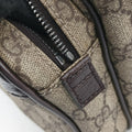 GG Plus GG Supreme Beige × Brown PVC coated canvas×Leather 114531 C2825090GGプラス GGスプリーム ベージュ×ブラウン PVCコーティングキャンバス×レザー 114531 C2825090