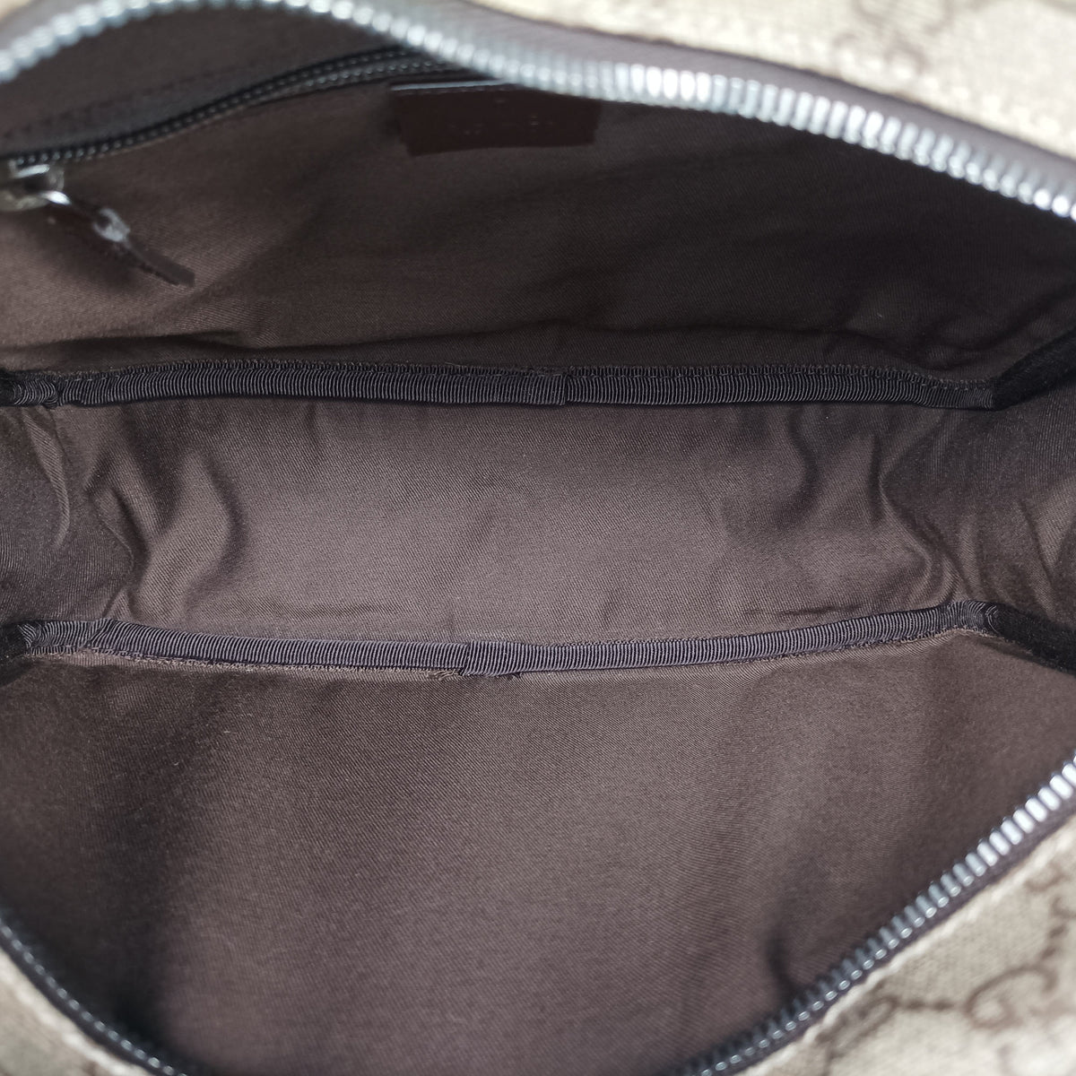 GG Plus GG Supreme Beige × Brown PVC coated canvas×Leather 114531 C2825090GGプラス GGスプリーム ベージュ×ブラウン PVCコーティングキャンバス×レザー 114531 C2825090