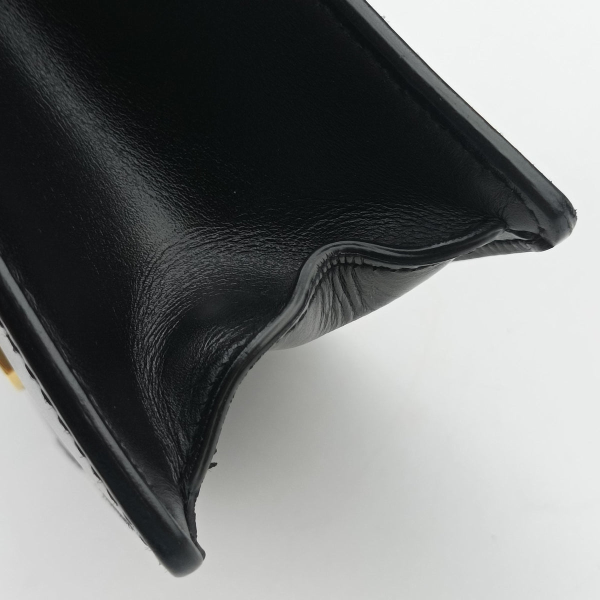 Sylvie Black Leather 470270 H021827157シルヴィ ブラック レザー 470270 H021827157