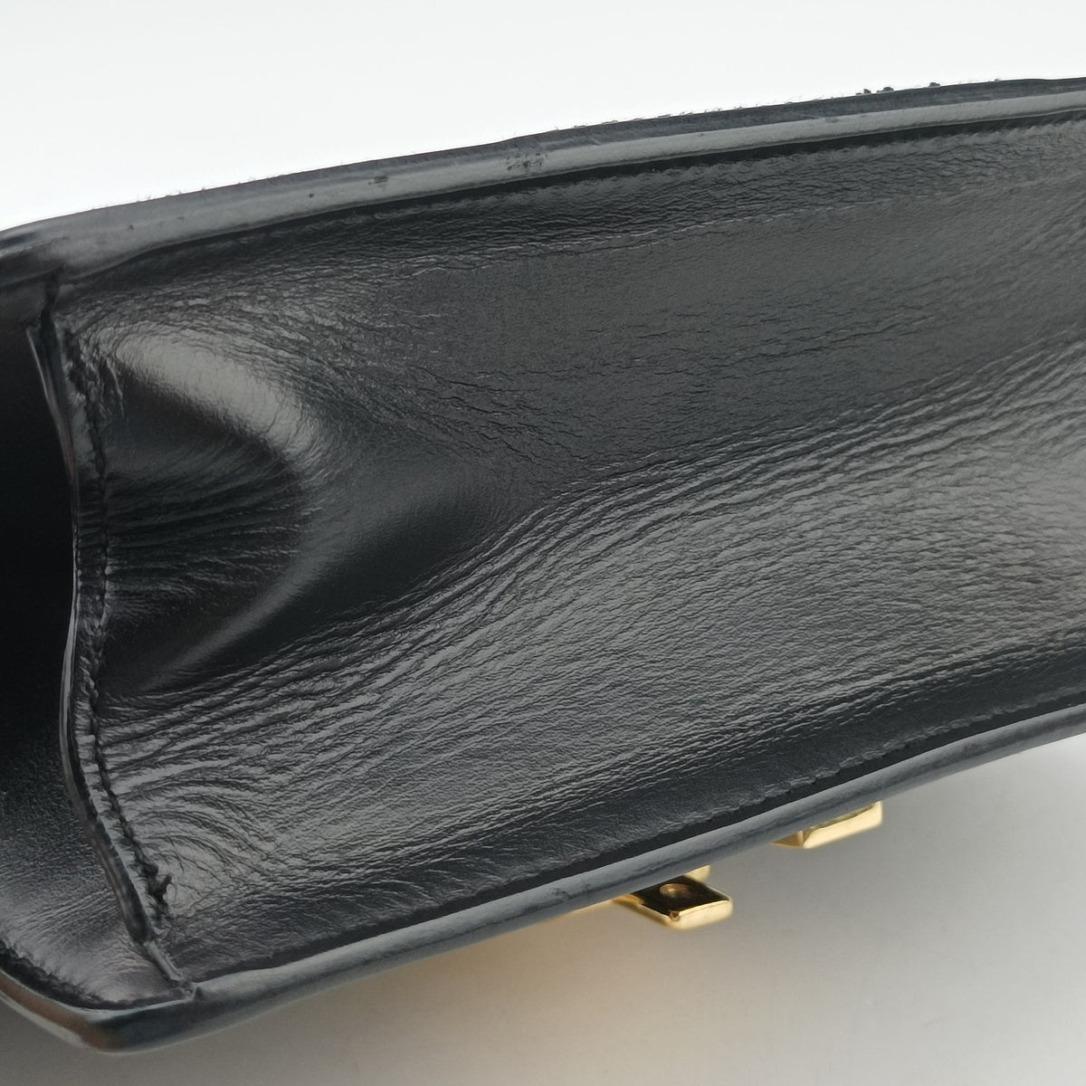 Sylvie Black Leather 470270 H021827157シルヴィ ブラック レザー 470270 H021827157