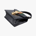 Sylvie Black Leather 470270 H021827157シルヴィ ブラック レザー 470270 H021827157