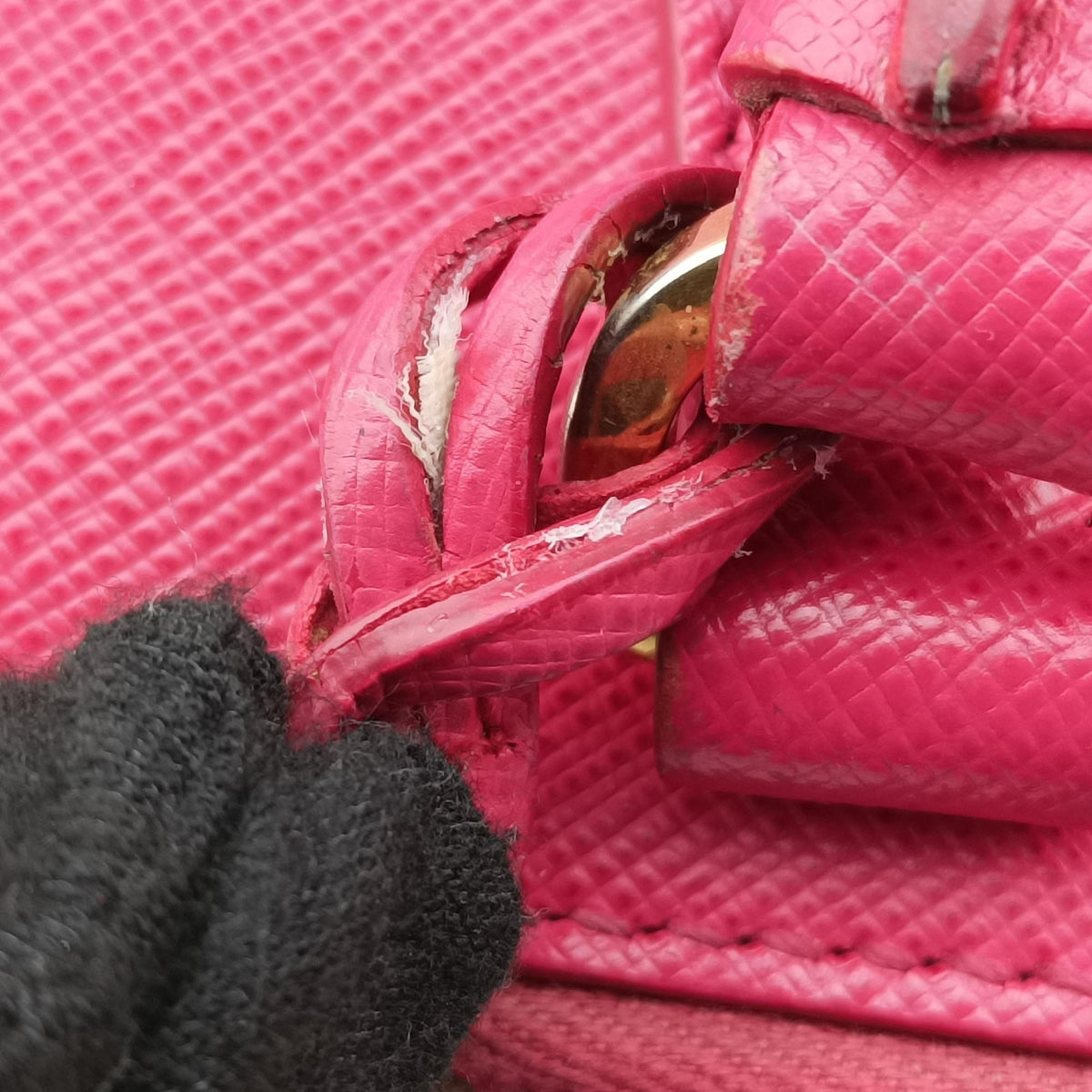 Promenade Pink SAFFIANO Leather BL0837 113 10プロムナード ピンク サフィアーノレザー BL0837 113 10