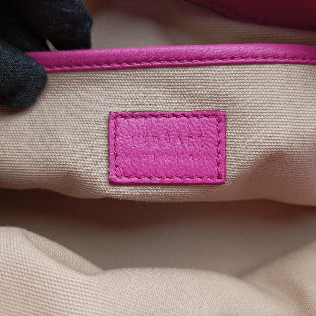 Barocco Quilted Vanitas Pink Leather バロッコキルティングヴァニタス ピンク レザー