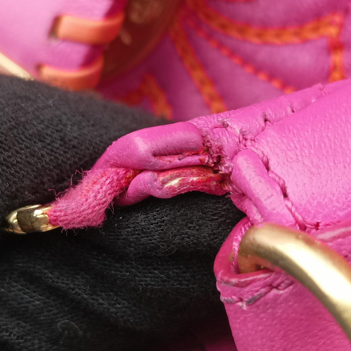Barocco Quilted Vanitas Pink Leather バロッコキルティングヴァニタス ピンク レザー