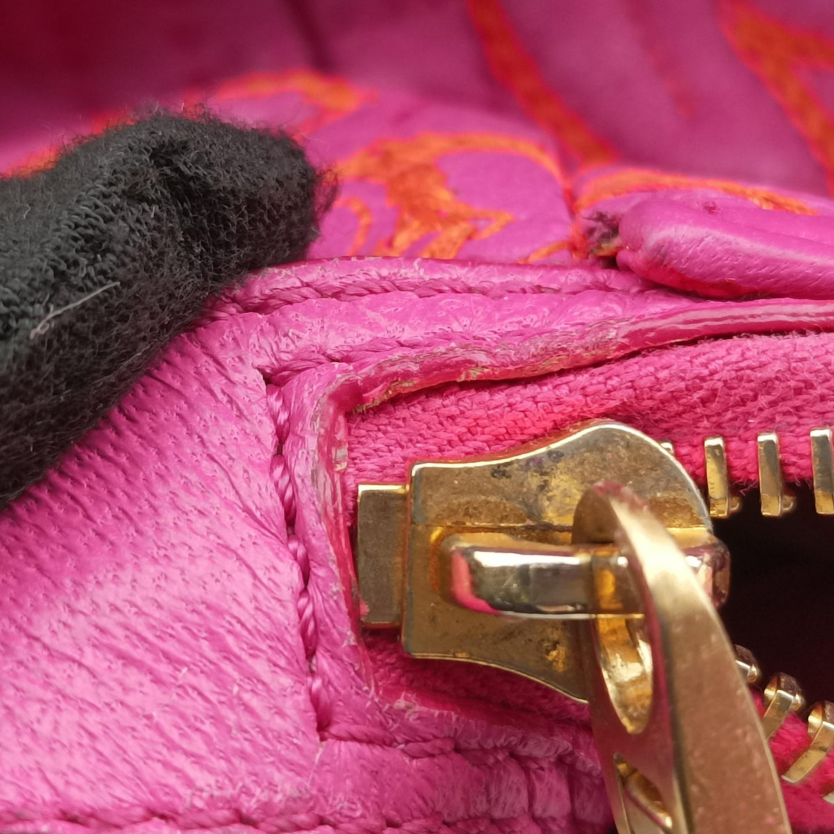 Barocco Quilted Vanitas Pink Leather バロッコキルティングヴァニタス ピンク レザー