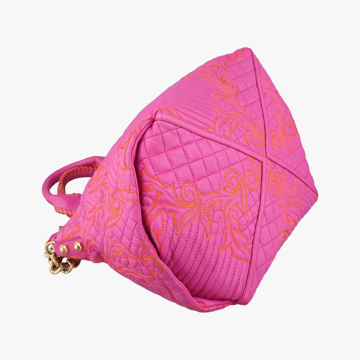 Barocco Quilted Vanitas Pink Leather バロッコキルティングヴァニタス ピンク レザー