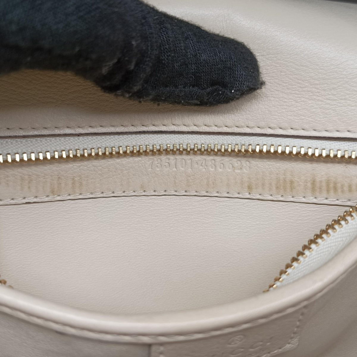 Blondie Beige Leather 735101 H040612708ブロンディ ベージュ レザー 735101 H040612708