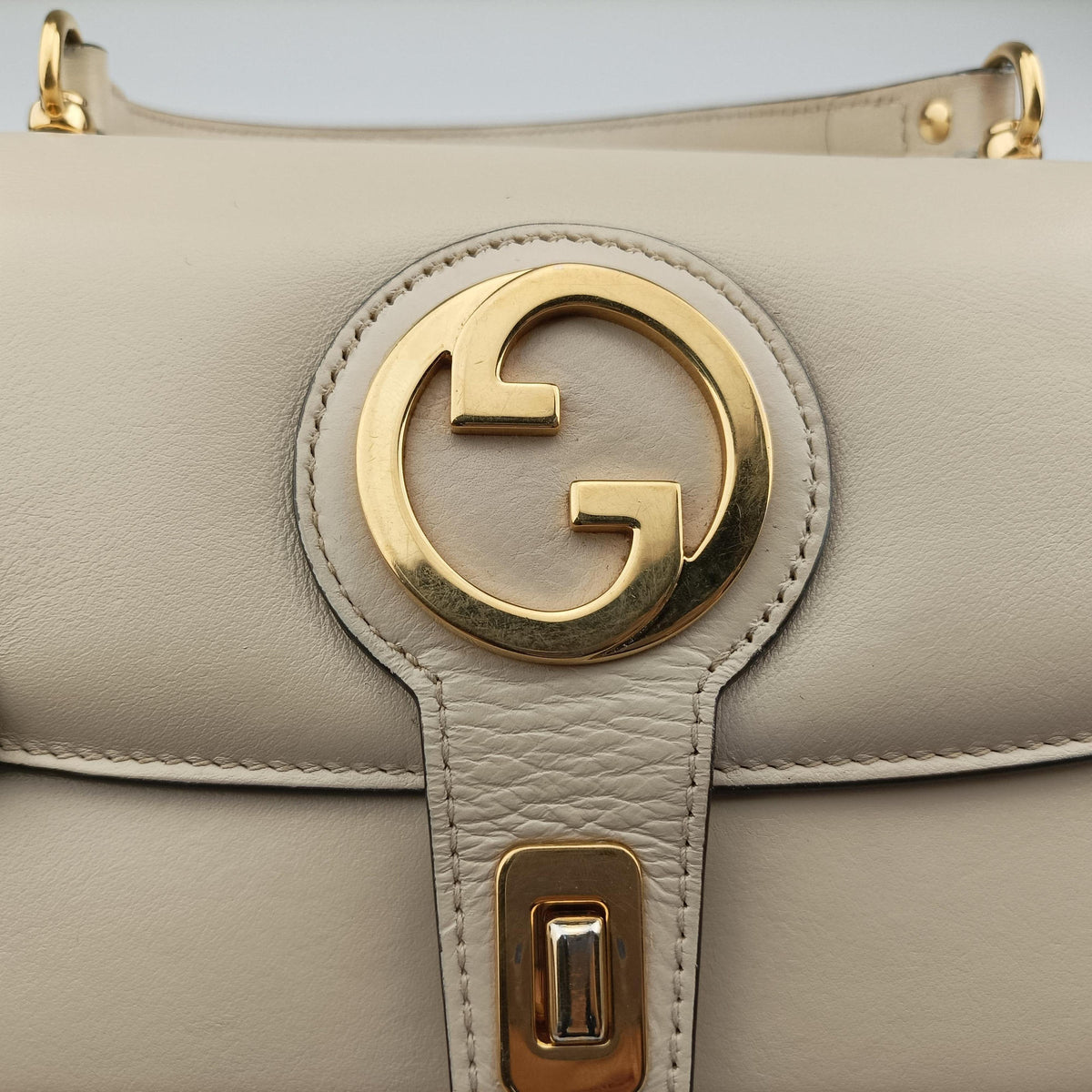Blondie Beige Leather 735101 H040612708ブロンディ ベージュ レザー 735101 H040612708