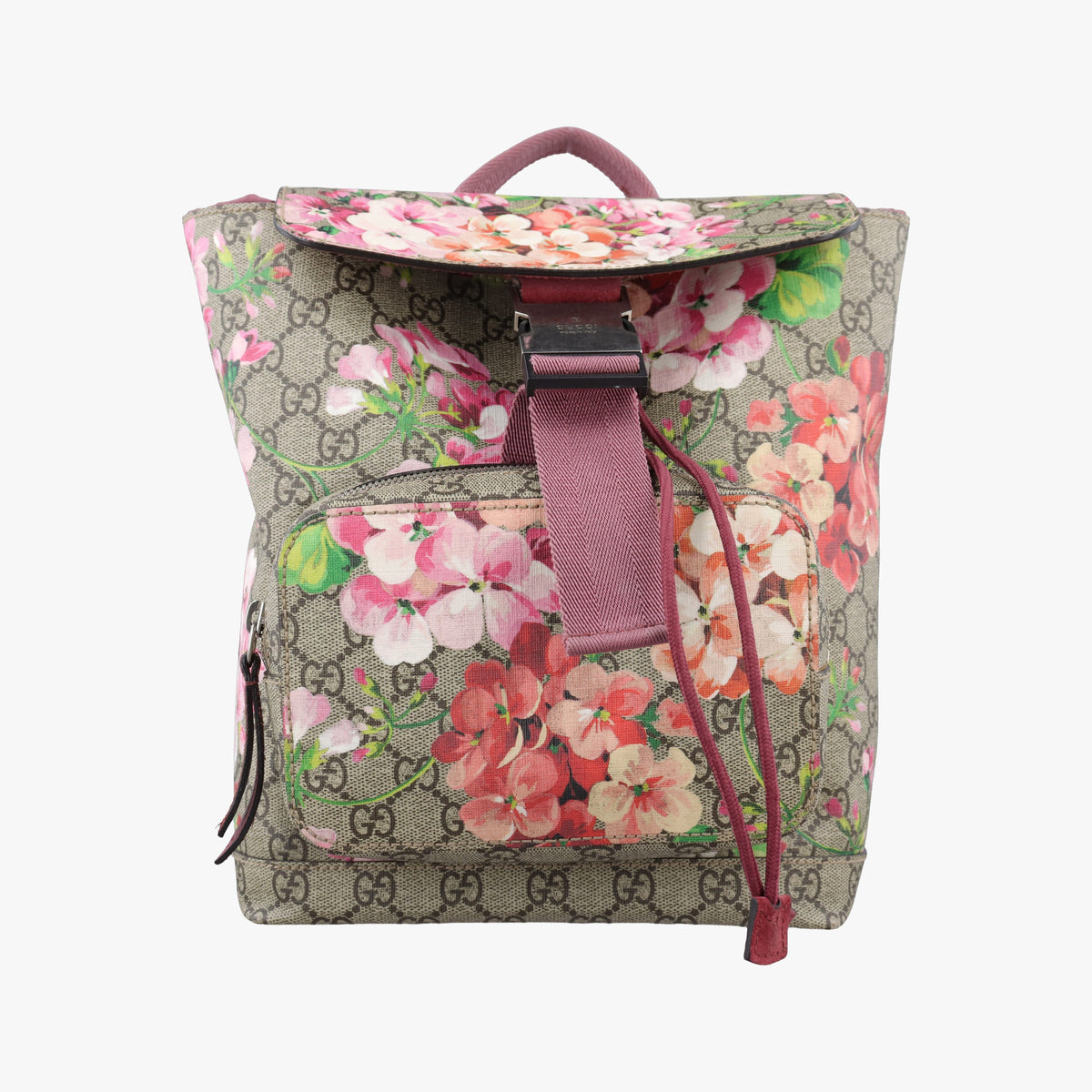 GG Blooms Brown PVC coated canvas 410544 C018895146GGブルームス ブラウン PVCコーティングキャンバス 410544 C018895146