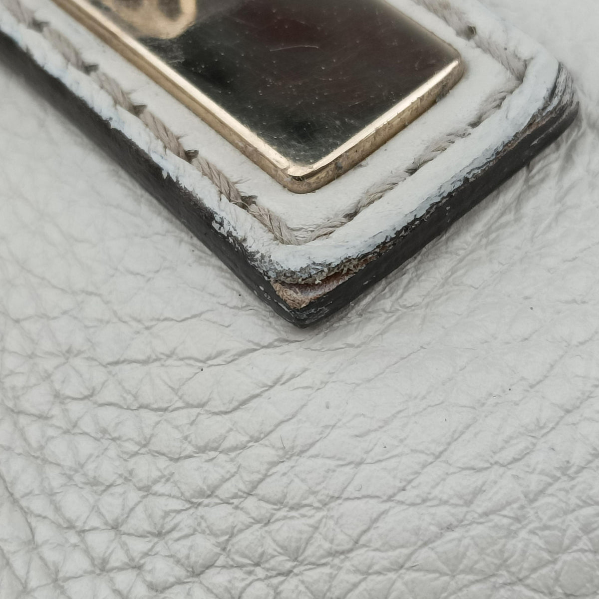 Bella Bamboo Tassel fringe White Leather 269945 E013071938ベラ バンブータッセル フリンジ ホワイト レザー 269945 E013071938