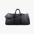Keepall Bandouliere 55 Noir Damier Graphite N41413 MB2079キーポルバンドリエール55 ノワール ダミエグラフィット N41413 MB2079
