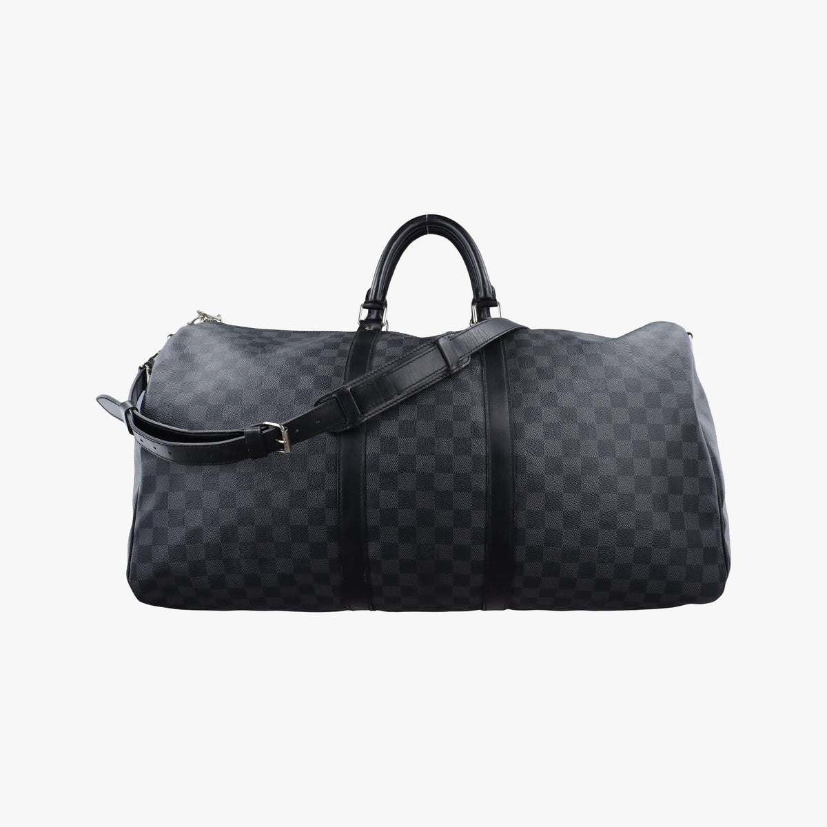 Keepall Bandouliere 55 Noir Damier Graphite N41413 MB2079キーポルバンドリエール55 ノワール ダミエグラフィット N41413 MB2079