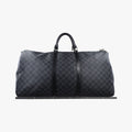 Keepall Bandouliere 55 Noir Damier Graphite N41413 MB2079キーポルバンドリエール55 ノワール ダミエグラフィット N41413 MB2079