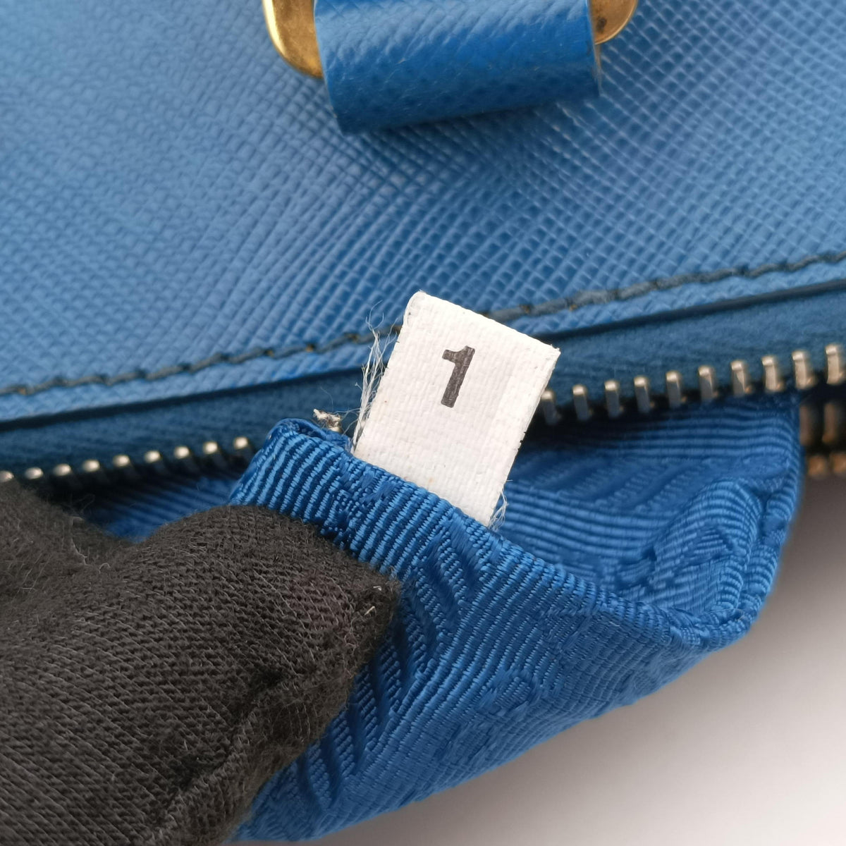 Galleria Blue SAFFIANO Leather BN1786 7 1ガレリア ブルー サフィアーノレザー BN1786 7 1