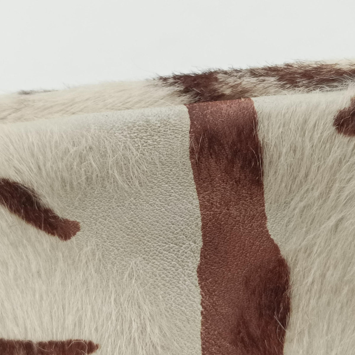 AnimalierZebra Print Brown×White Pony Hair 31 12アニマリエ ゼブラ柄 ブラウン×ホワイト ハラコ 31 12