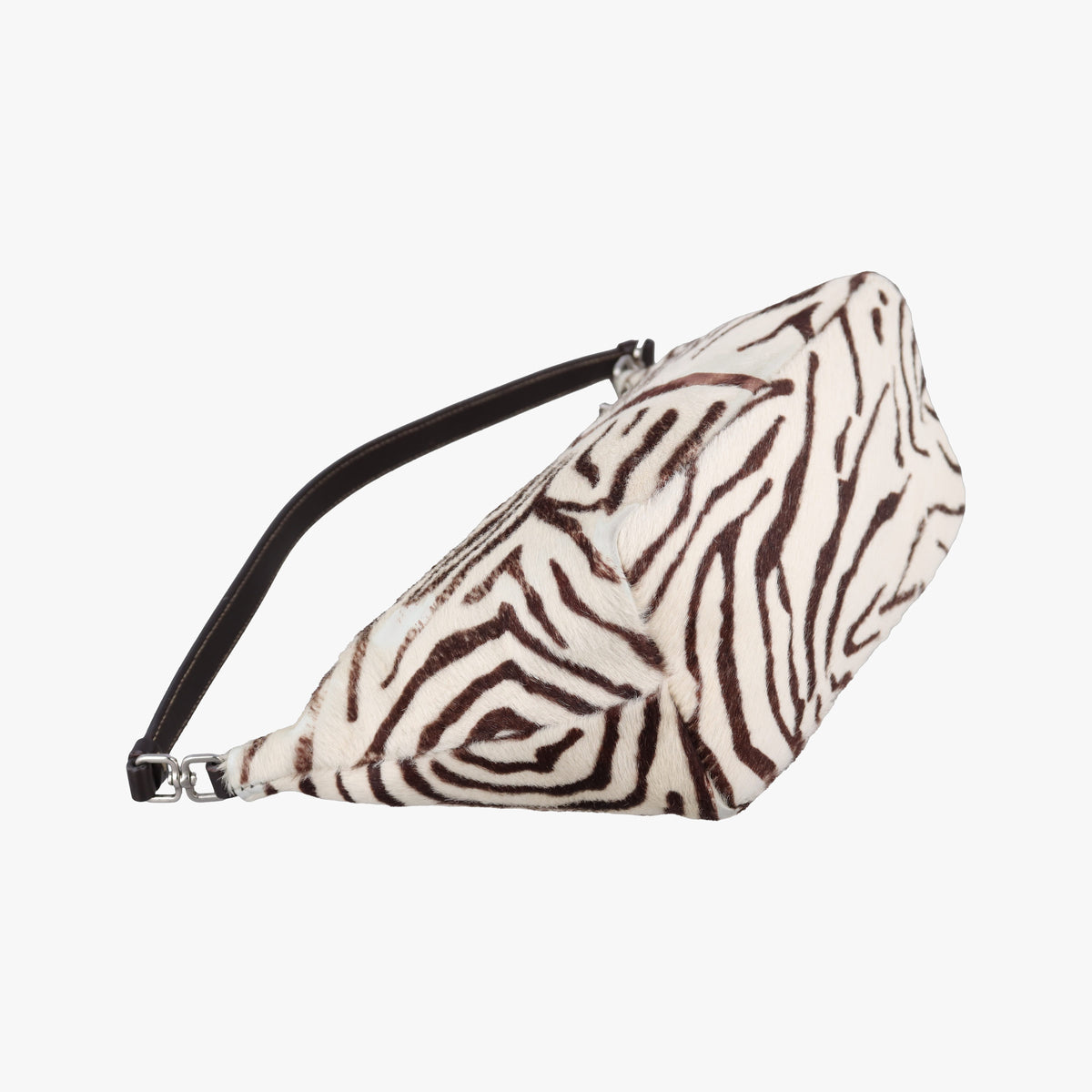 AnimalierZebra Print Brown×White Pony Hair 31 12アニマリエ ゼブラ柄 ブラウン×ホワイト ハラコ 31 12