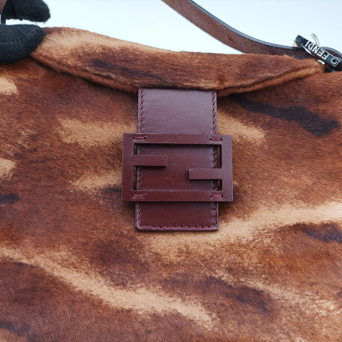 Mamma Baguette Brown pony hair 26426 2372-26426-009マンマバケット ブラウン ハラコ 26426 2372-26426-009