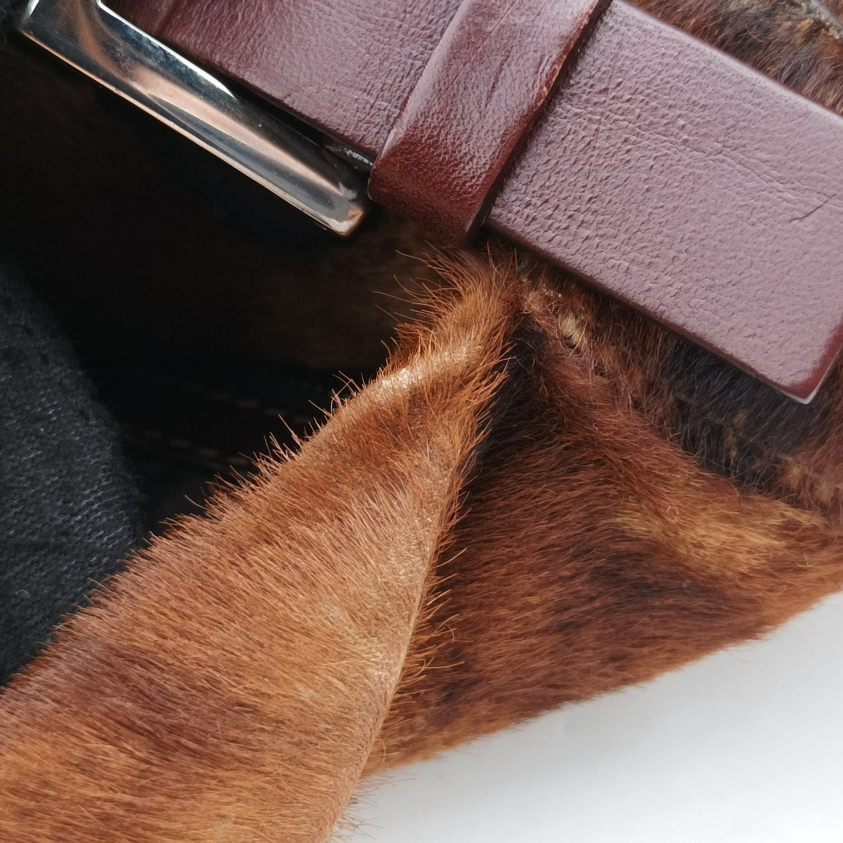 Mamma Baguette Brown pony hair 26426 2372-26426-009マンマバケット ブラウン ハラコ 26426 2372-26426-009