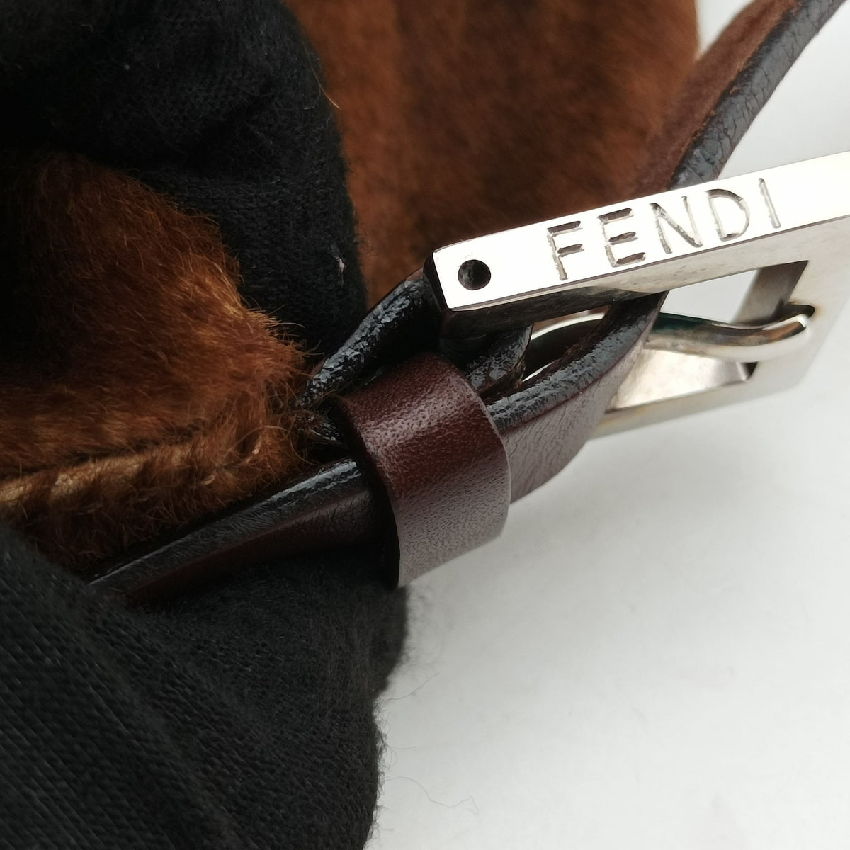 Mamma Baguette Brown pony hair 26426 2372-26426-009マンマバケット ブラウン ハラコ 26426 2372-26426-009