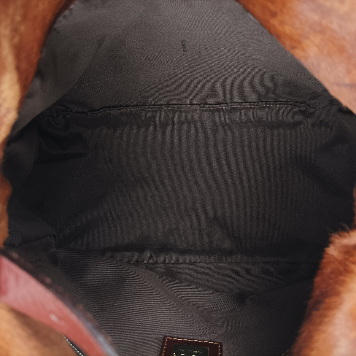 Mamma Baguette Brown pony hair 26426 2372-26426-009マンマバケット ブラウン ハラコ 26426 2372-26426-009