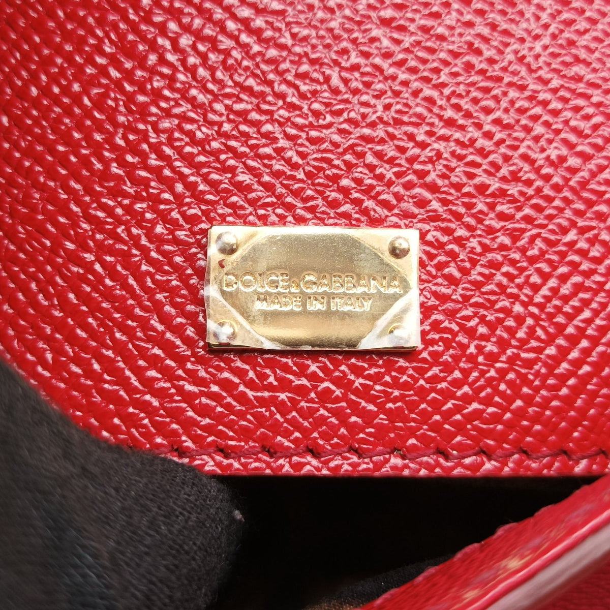 SICILY Red Leather シシリー レッド レザー