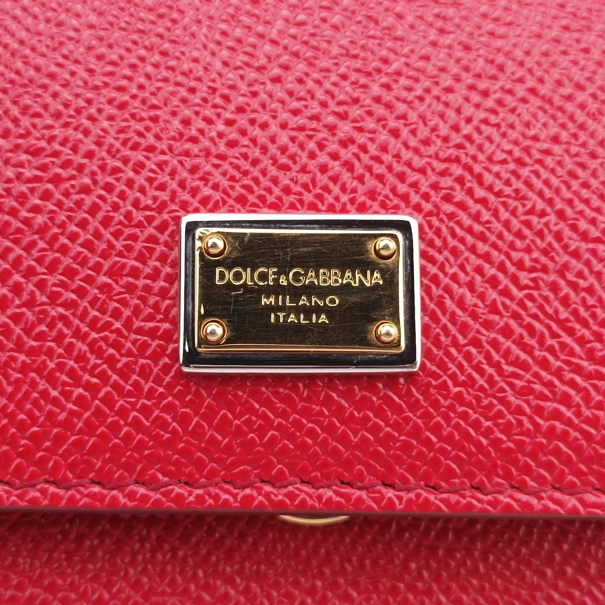 SICILY Red Leather シシリー レッド レザー