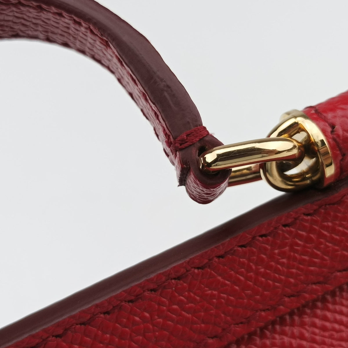 SICILY Red Leather シシリー レッド レザー