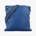 Intrecciato Blue lambskin イントレチャート ブルー ラムスキン