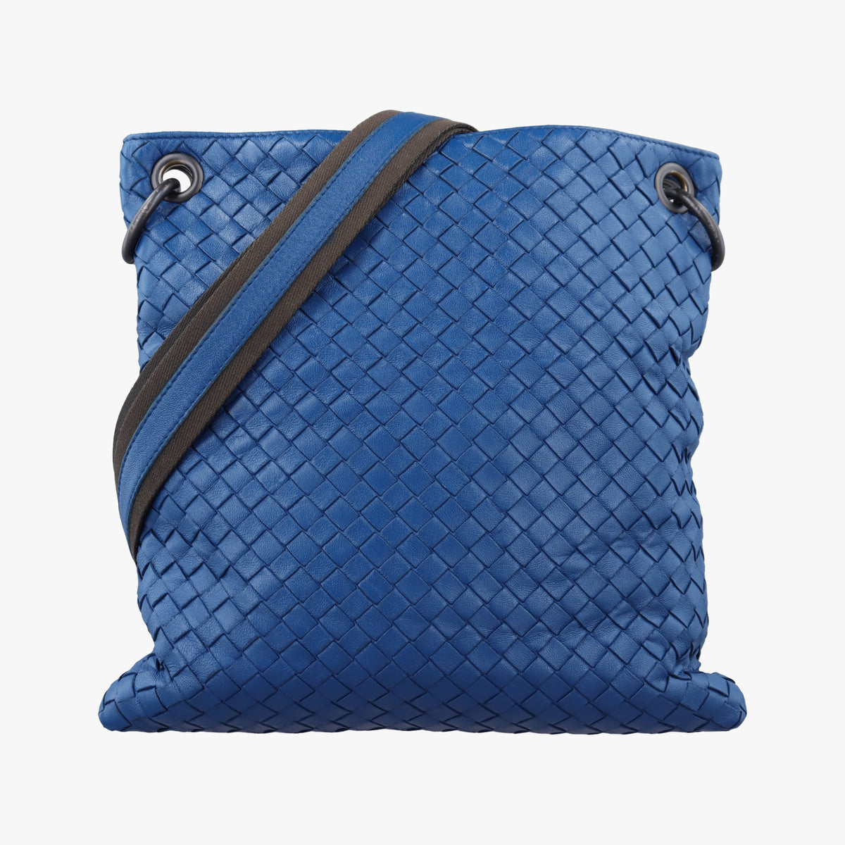 Intrecciato Blue lambskin イントレチャート ブルー ラムスキン