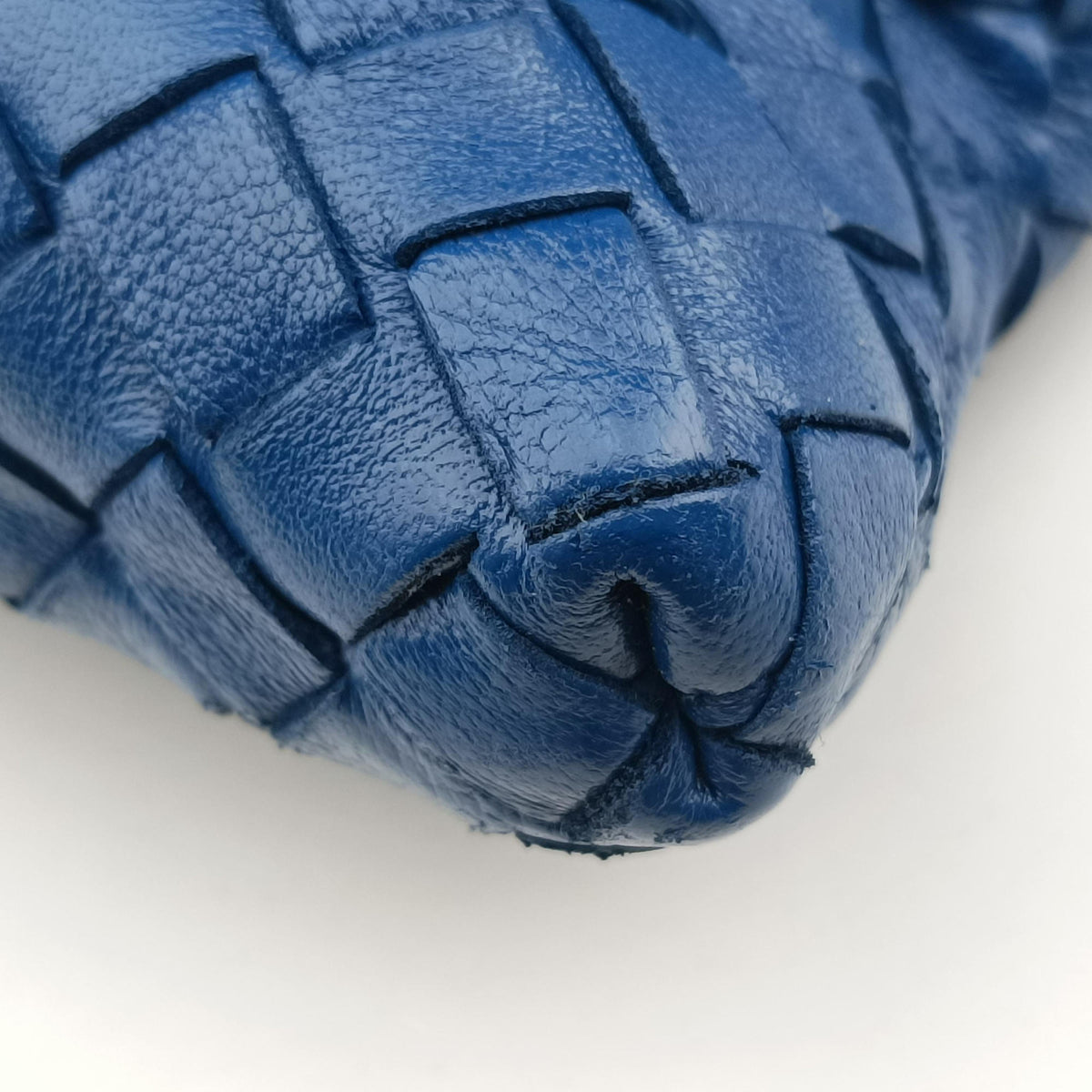 Intrecciato Blue lambskin イントレチャート ブルー ラムスキン
