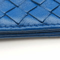 Intrecciato Blue lambskin イントレチャート ブルー ラムスキン