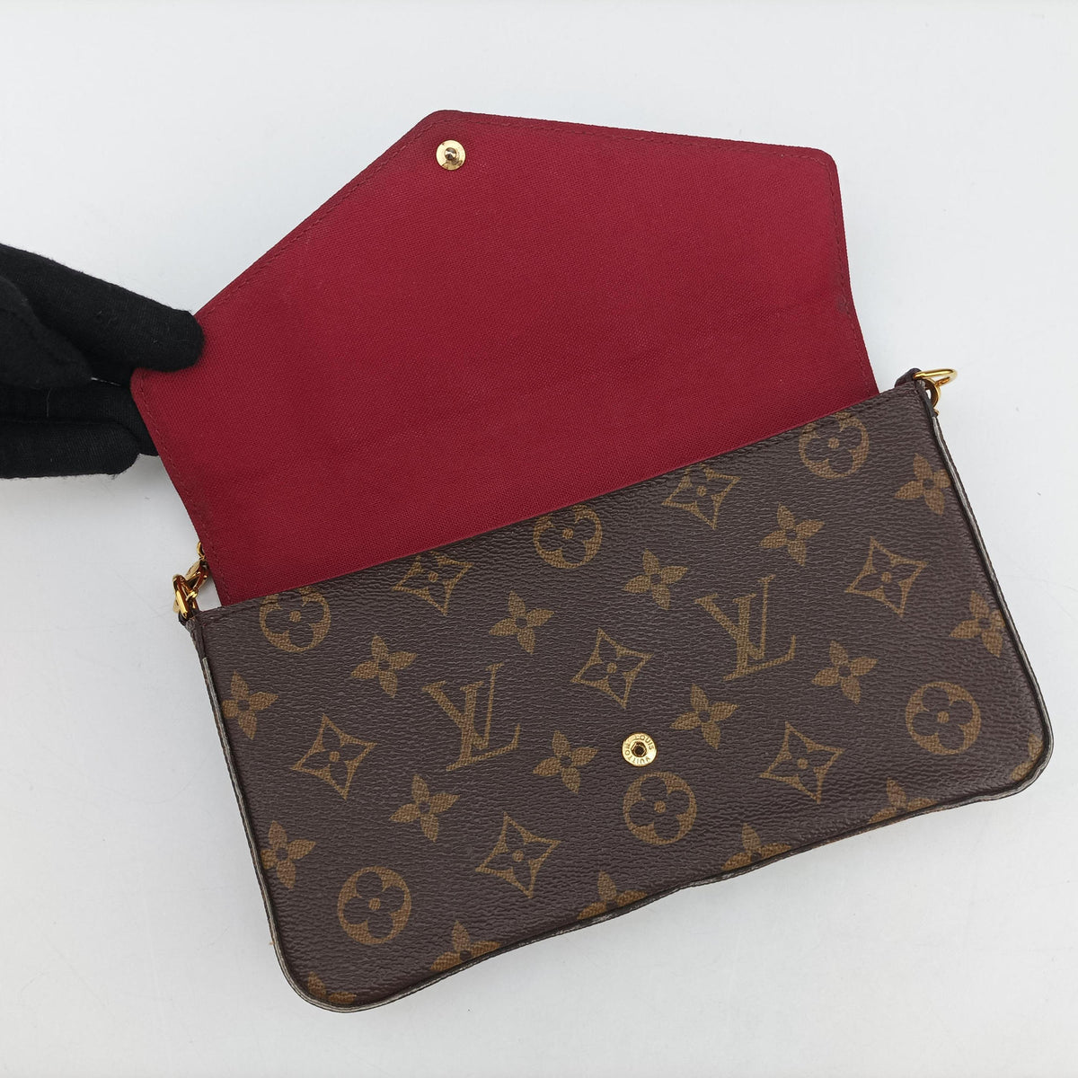 Pochette Felicie Brown Monogram Canvas M61276 MI0126ポシェット フェリシー モノグラム/ブラウン モノグラムキャンバス M61276 MI0126