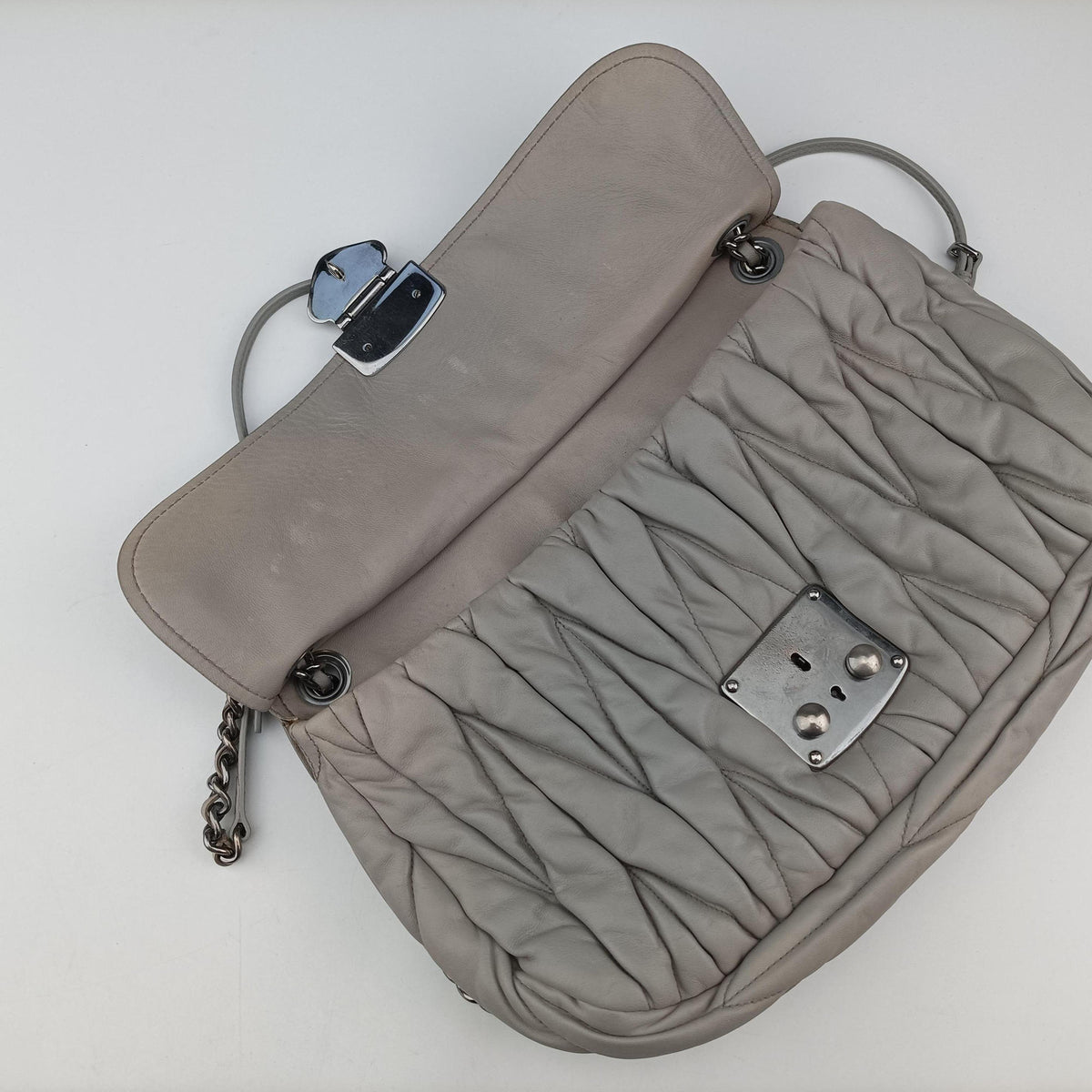 Matelasse Grey Leather 197マテラッセ グレー レザー 197