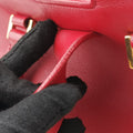 BABY CABAS Red Leather 394461 PMR394461.0315ベイビーカバス レッド レザー 394461 PMR394461.0315