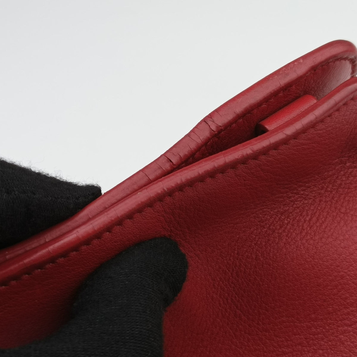 BABY CABAS Red Leather 394461 PMR394461.0315ベイビーカバス レッド レザー 394461 PMR394461.0315