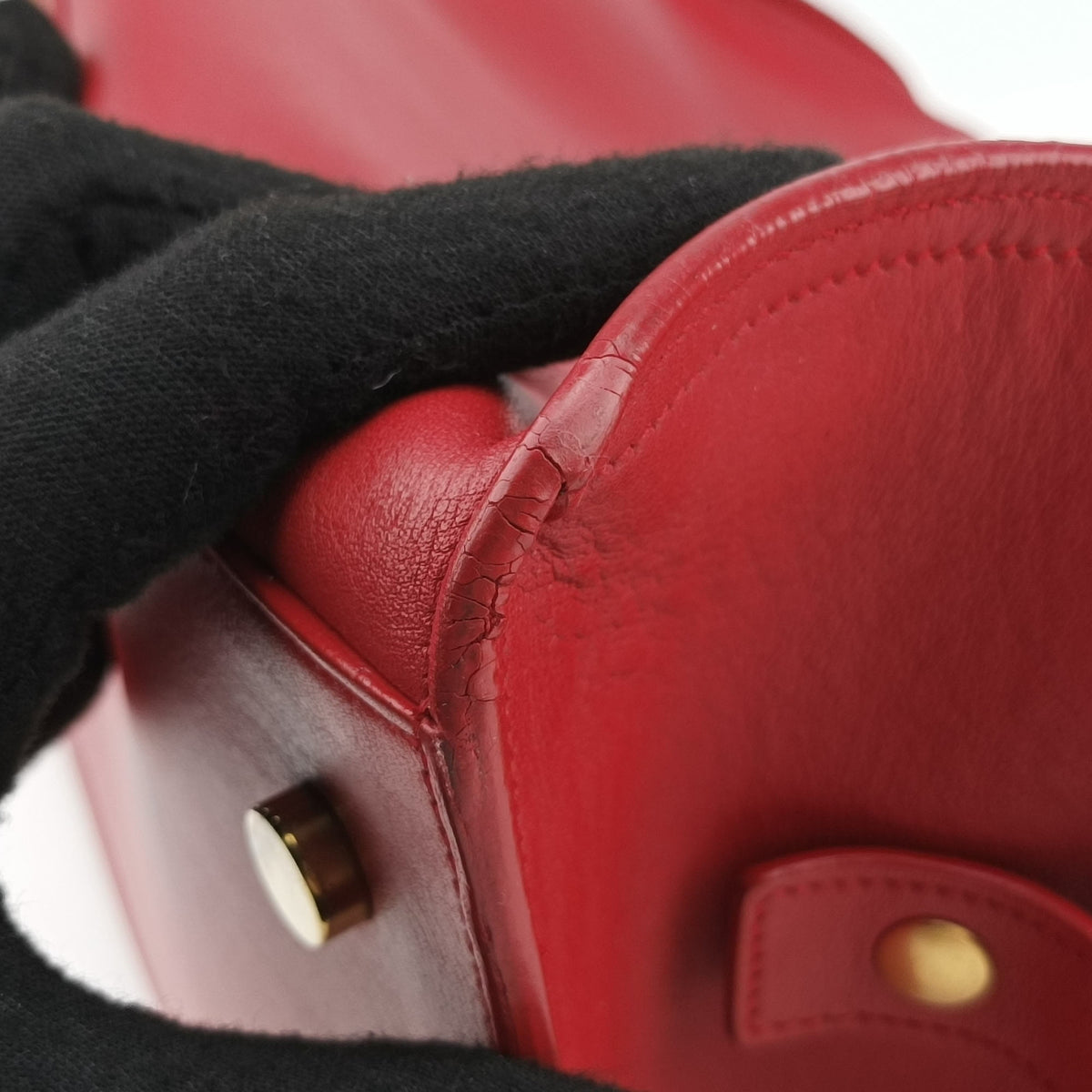 BABY CABAS Red Leather 394461 PMR394461.0315ベイビーカバス レッド レザー 394461 PMR394461.0315
