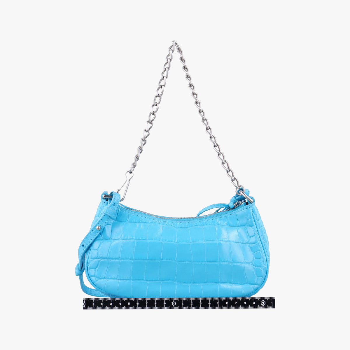 Le Cagole Mini Blue Leather 695814 695814.4624.R.584046ル カゴール ミニ ブルー レザー 695814 695814.4624.R.584046