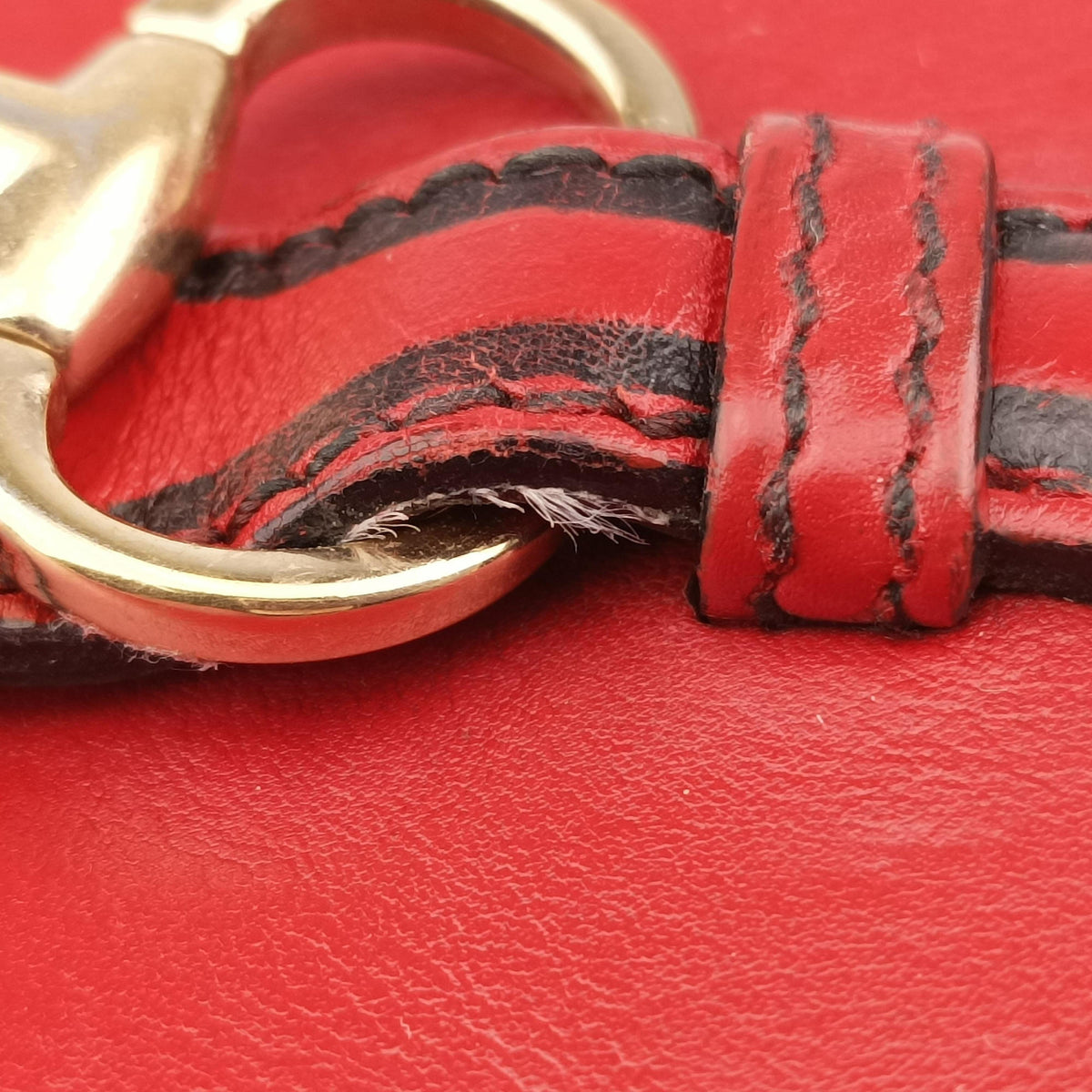 Emily Red Leather 283063 H010825042エミリー レッド レザー 283063 H010825042