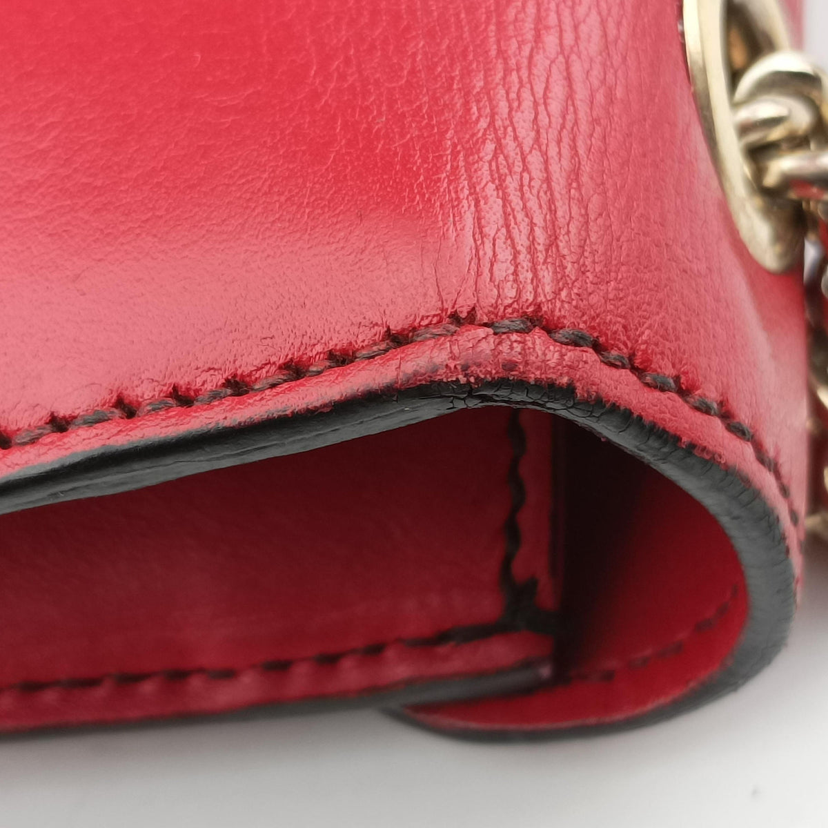 Emily Red Leather 283063 H010825042エミリー レッド レザー 283063 H010825042