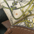 New Jackie Flora brown×Multicolour canvas×leather 246907 E013109413ニュージャッキー フローラ ブラウン×マルチカラー キャンバス×レザー 246907 E013109413